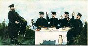 Niko Pirosmanashvili Feast with Organ-Grinder Datiko Zemel oil painting artist